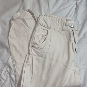 Size 12 white H&M pants